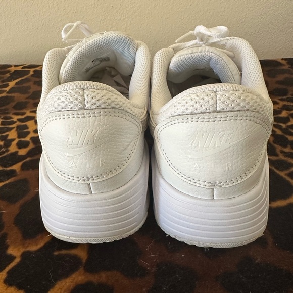 Nike Air Max SC Triple White with Rhinestone Accents - Picture 9 of 11